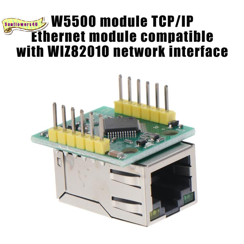 Ethernet Module W5500 - محول SPI إلى LAN إيثرنت بشريحة