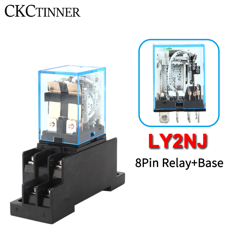 Shelly Relay Module - مرحل متوسط HH62P LY2NJ 10A مرحل
