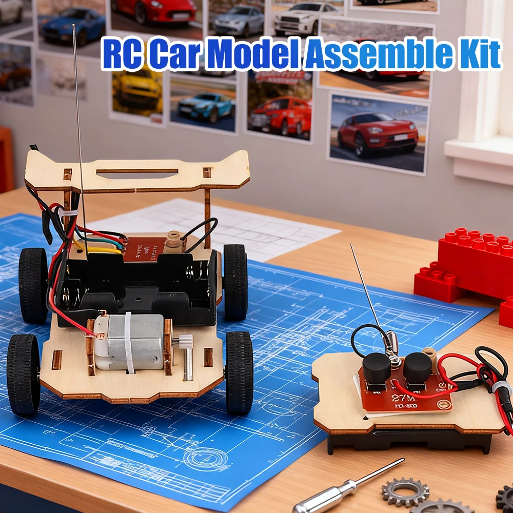 Diy Automation Projects - طقم تجميع نموذج سيارة تحكم عن