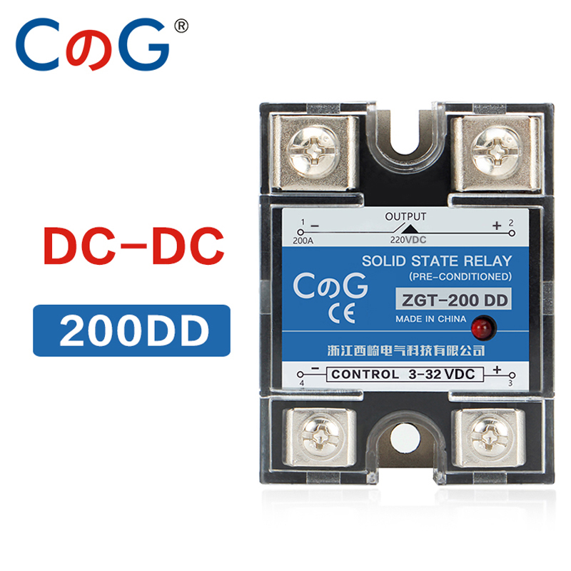 Shelly Relay Module - CG SSR-200DD 200A 220 فولت 380