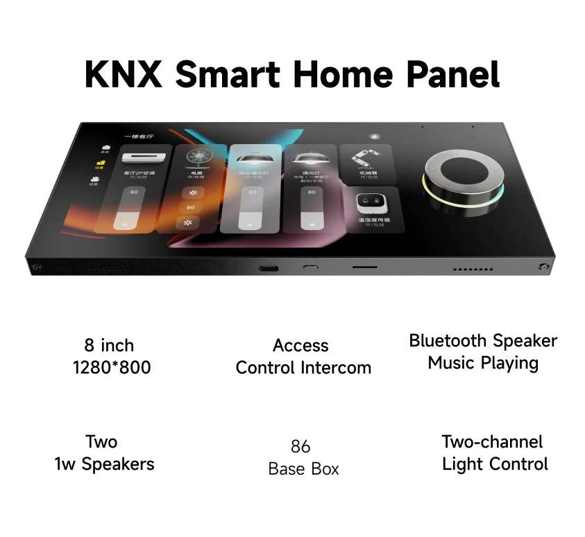 شاشة IPS مقاس 8 بوصات بدقة 128 - مراجعة Home Automation System Design وسعره