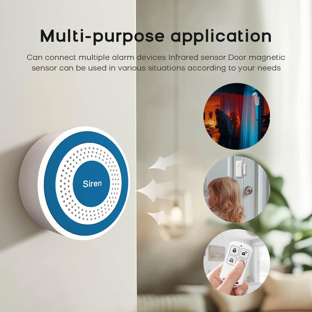PGST WiFi Smart Life Alarm Sec - مراجعة Diy Home Automation System وسعره