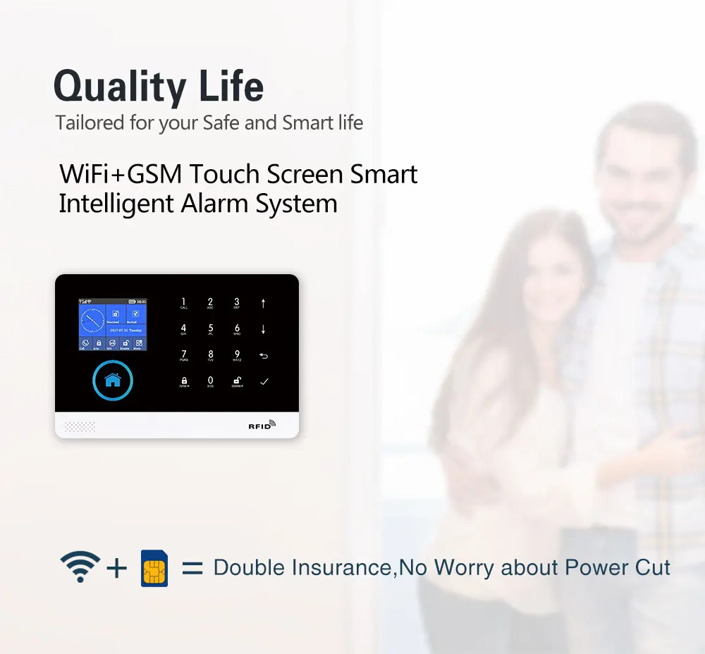 نظام إنذار منزلي من PGST بتردد - مراجعة Home Automation Diy Kit وسعره