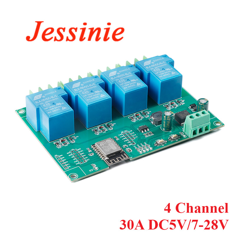 ESP8266 1/2/4/8/16 قناة طريقة  - مراجعة Relay 8 Channel Board وسعره