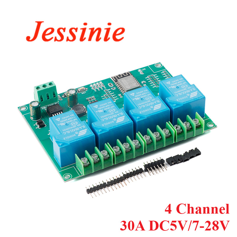 ESP8266 1/2/4/8/16 قناة طريقة  - مراجعة Relay 8 Channel Board وسعره