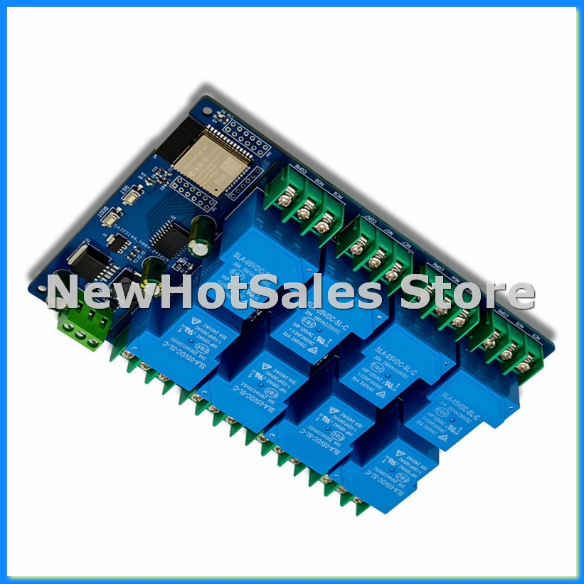 8 قناة وحدة التتابع 30A DC7-28 - مراجعة Relay 8 Channel Board وسعره