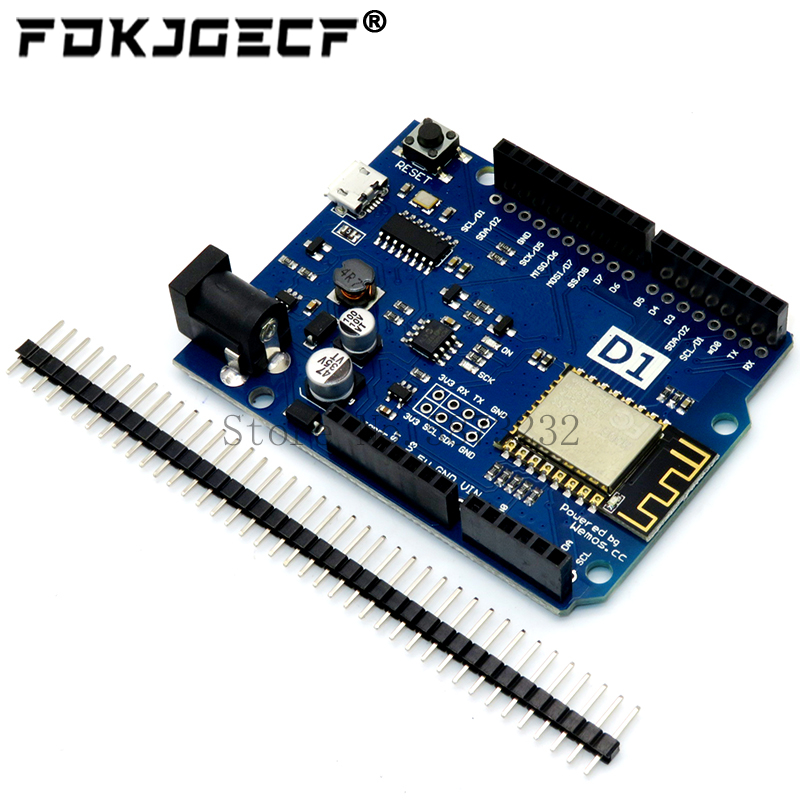 WeMos D1 R2 WiFi uno يعتمد على - مراجعة Esp8266 Nodemcu Board وسعره