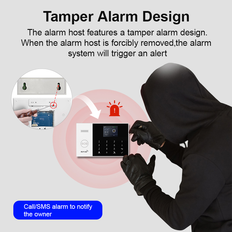 نظام إنذار منزلي ذكي من PGST ي - مراجعة Diy Home Automation System وسعره
