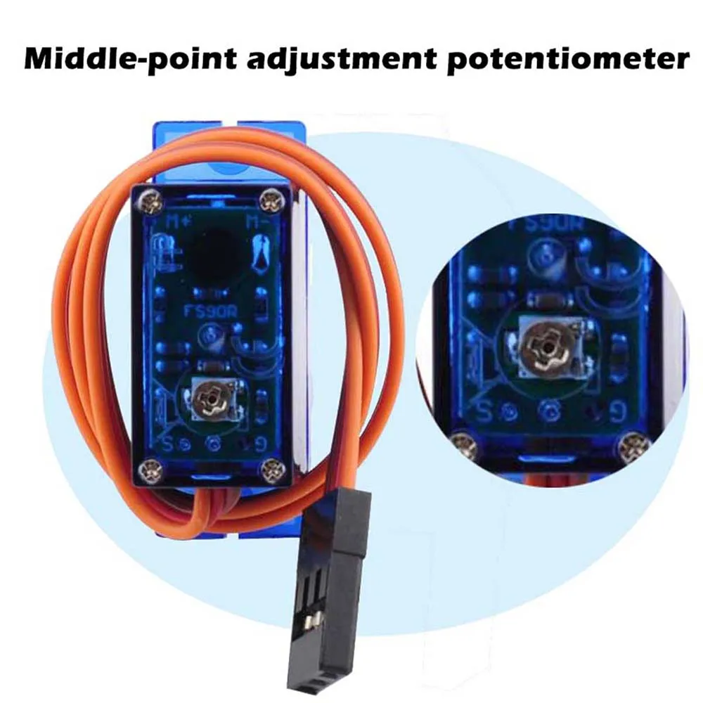 Feetech Mini FS90R مايكرو سيرف - مراجعة Diy Automation Projects وسعره