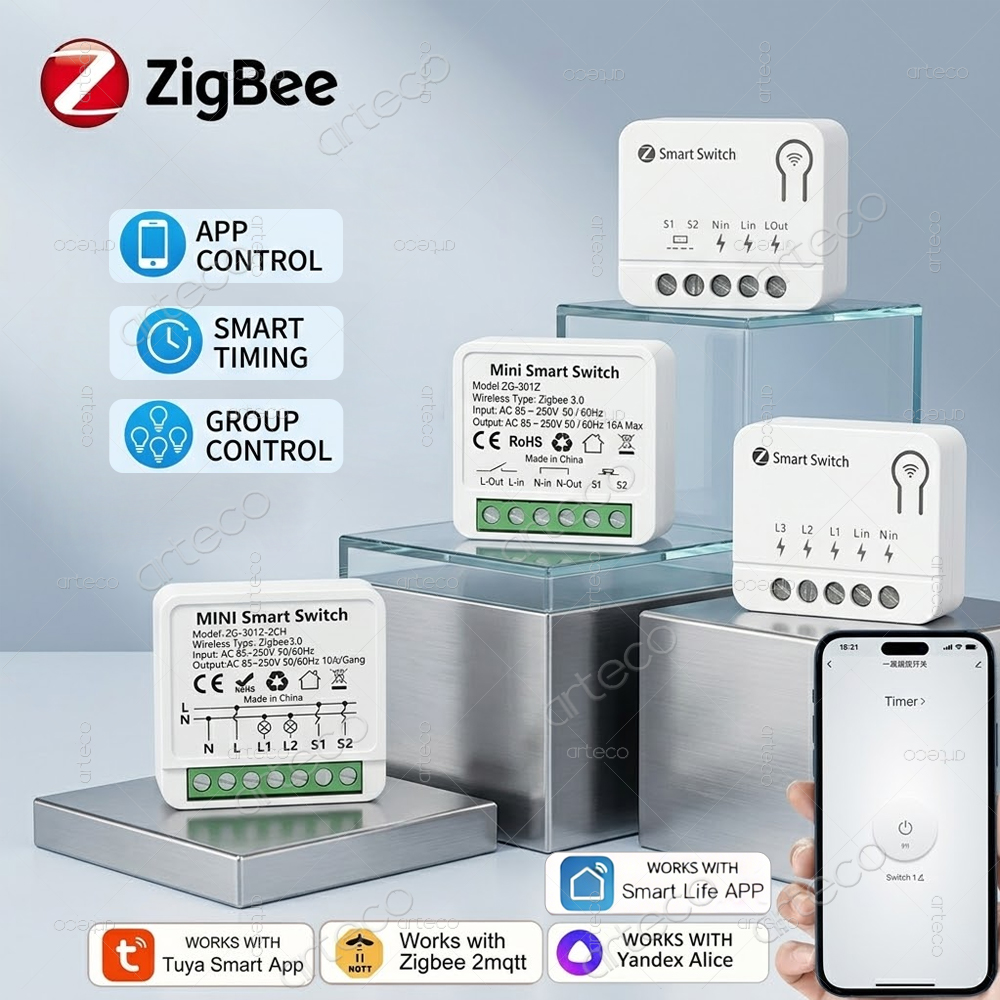 وحدة مفتاح ذكي صغيرة من تويا ز - مراجعة Home Automation Diy وسعره