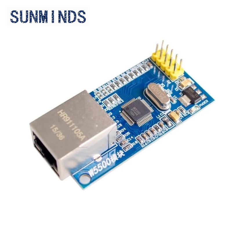 1 قطعة W5500 وحدة شبكة إيثرنت  - مراجعة Ethernet Module W5500 وسعره