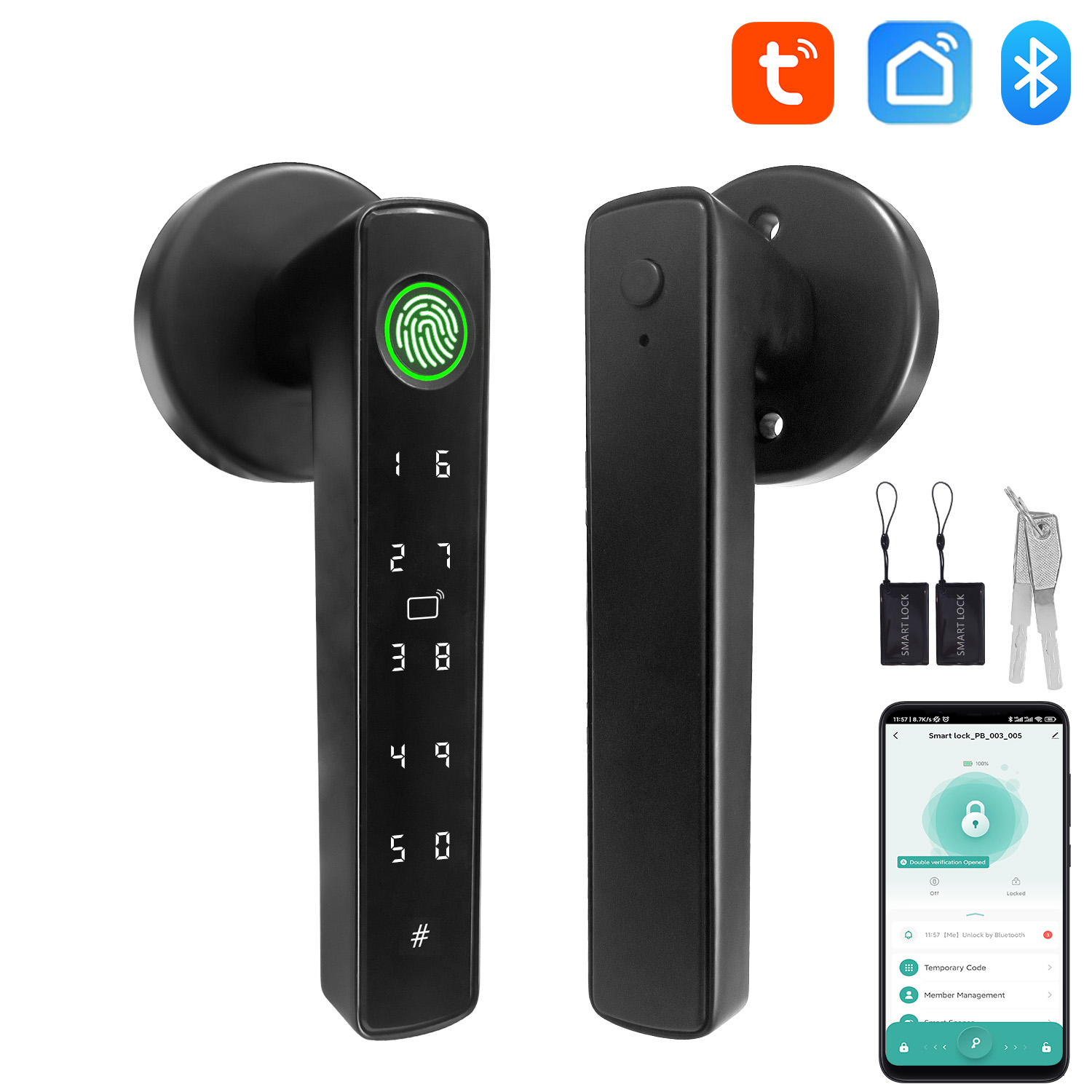 قفل باب ذكي بتقنية البلوتوث من - مراجعة Diy Home Automation System وسعره