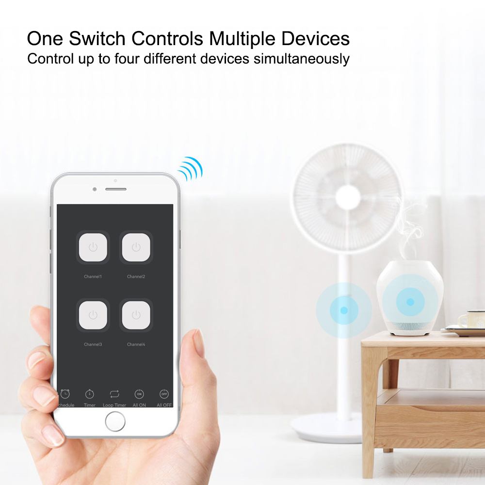 4CH Wifi / Zigbee Smart Relay  - مراجعة Home Automation Diy وسعره
