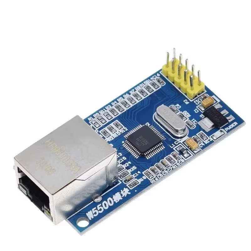 W5500 SPI إلى LAN محول وحدة شب - مراجعة Ethernet Module W5500 وسعره