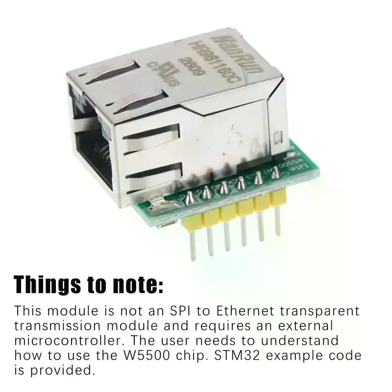 إلكترونيكس USR-ES1 شريحة W5500 - مراجعة Ethernet Module W5500 وسعره