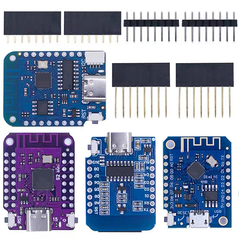 WeMos D1 Mini Pro V3.0 NodeMcu - مراجعة Esp8266 Nodemcu Board وسعره