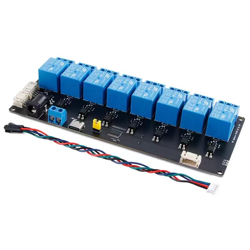 وحدة توسعة القنوات XL9535 بـ 1 - مراجعة Relay 8 Channel Board وسعره