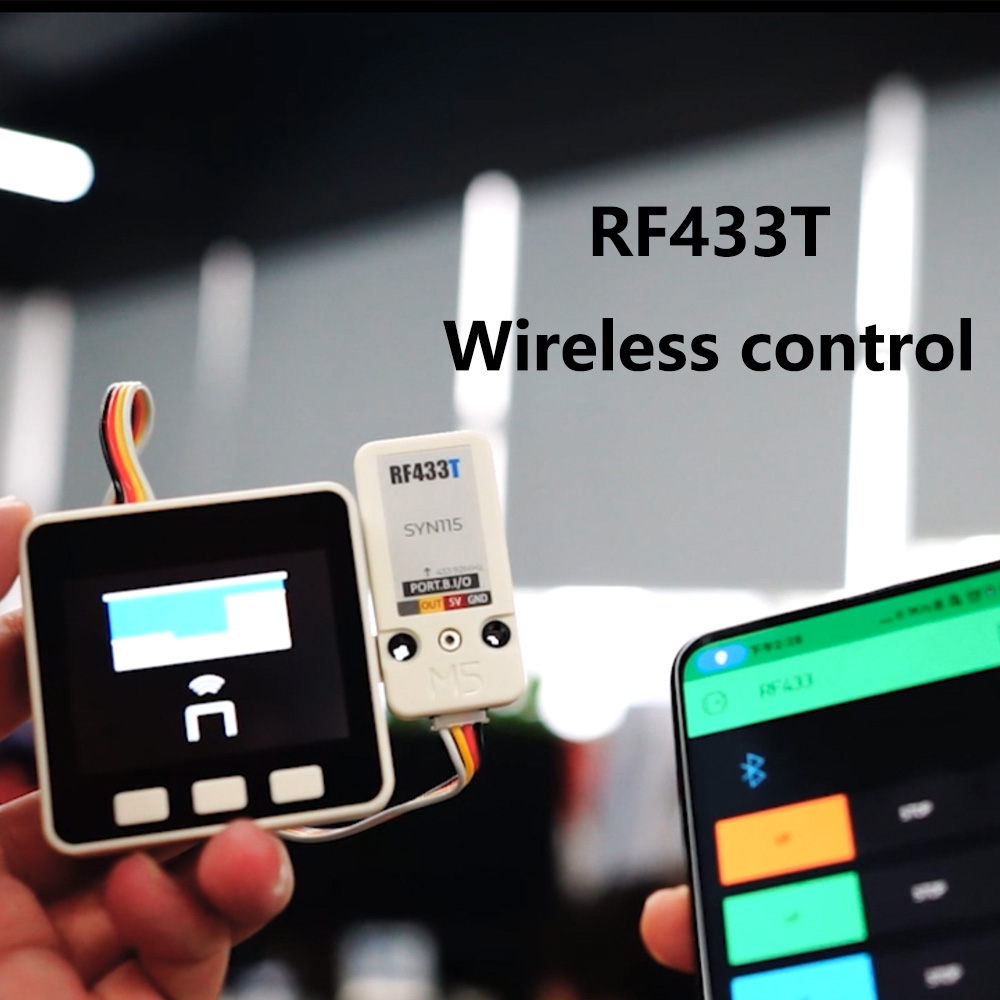 وحدة M5Stack RF433T/RF433R، طق - مراجعة Diy Home Automation System وسعره
